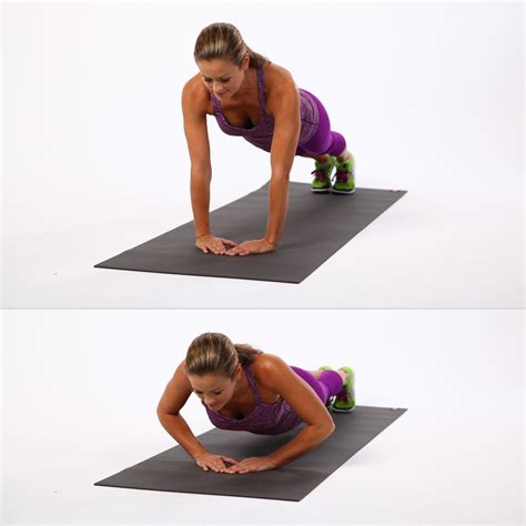 May 27, 2020 · The diamond push-up is a great example of this. While all kinds of push-ups work the chest, shoulders and triceps, moving your hands closer than in a classic push-up puts the focus firmly on your triceps, turning it into one of the, if not the, best triceps exercises. In contrast, spread your hands wide apart to target the chest. 